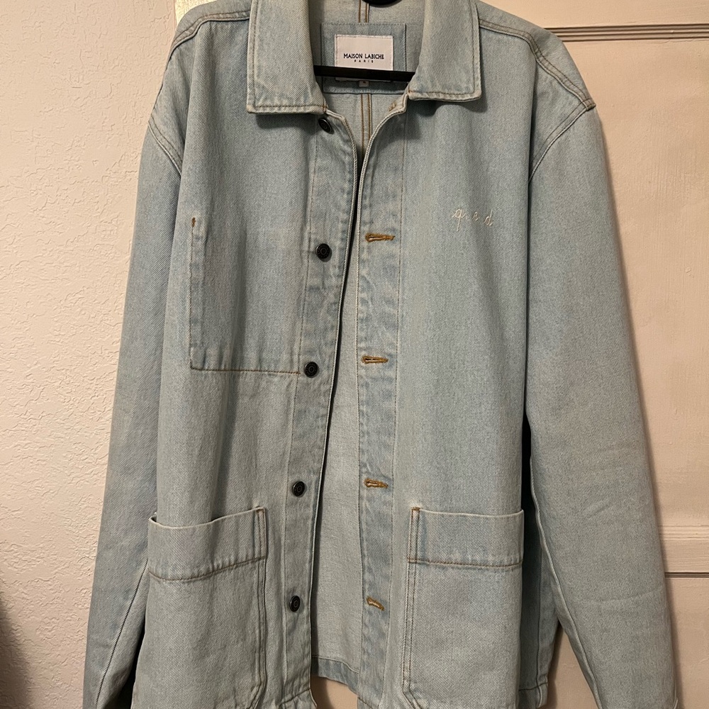 Maison Labiche París  Light Blue Denim Jacket
